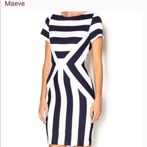 Anthropologie Maeve Bodycon Dress Sz 4 EUC